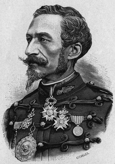 Portrait of Charles Ragon de Bange, French Officer by Artist Unknown