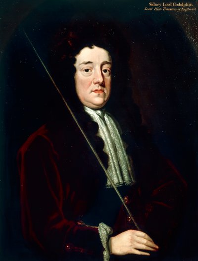 Portrait of Sidney Godolphin, 1st Earl of Godolphin by Artist Unknown