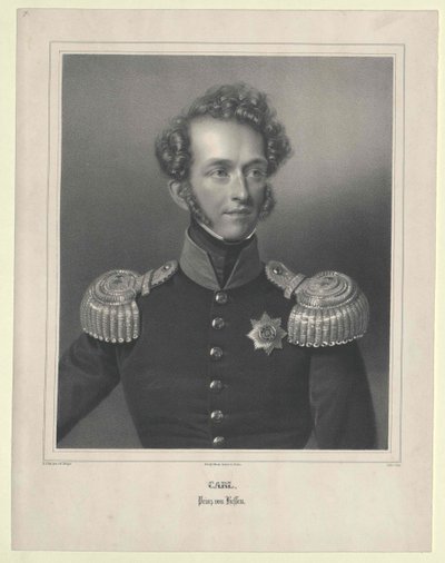 Prince of Hesse and at the Rhine Karl Wilhelm Ludwig by Artist Unknown
