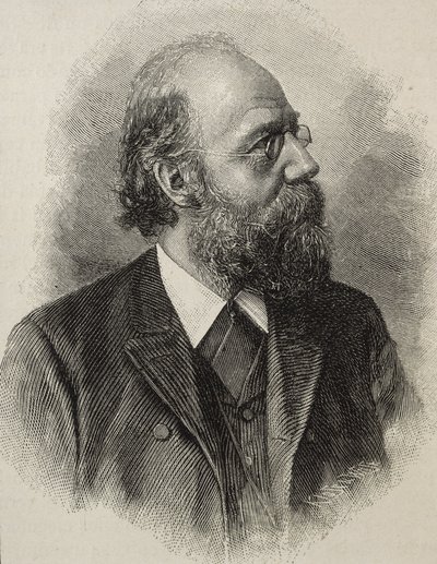 Heinrich Rickert, German philosopher, one of the leading Neo-Kantians by Artist Unknown