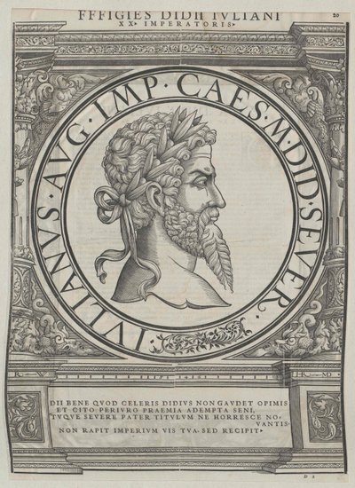 Roman Emperor Didius Julianus by Artist Unknown