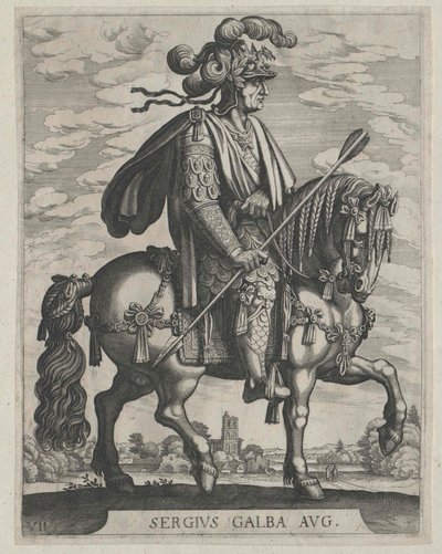 Roman Emperor Galba by Artist Unknown