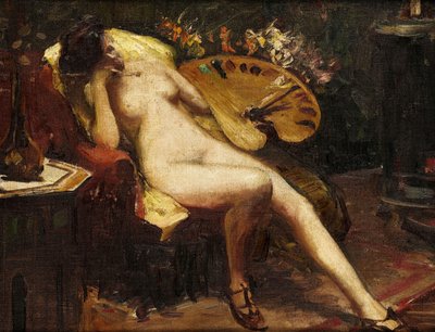 Model resting by Artur Timoteo da Costa