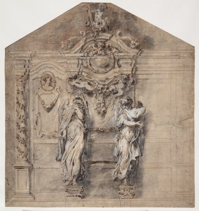 Design for a Confessional by Artus Quellinus d.Y.