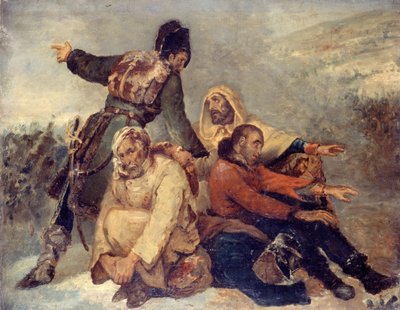 Four Soldiers of the Army in Disarray by Ary Scheffer