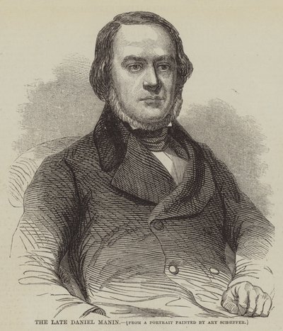 The Late Daniel Manin by Ary Scheffer