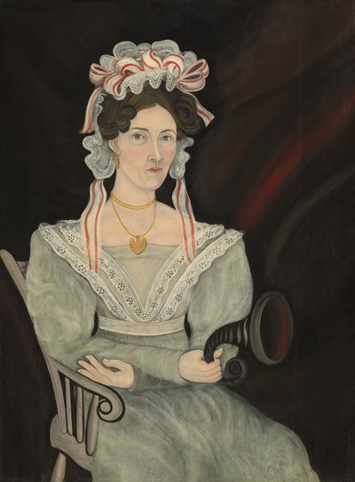 Possibly Mrs. William Sheldon, c.1831 by Asahel L. Powers