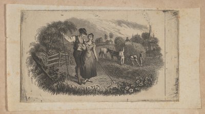 Banknote Vignette with Haymakers Symbolizing Rural Industry by Asher Brown Durand.