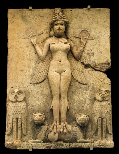 Ishtar, Queen of Night, 19th century BC by Assyrian