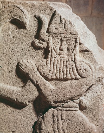 Relief depicting a Hittite idol, 11th-9th century BC by Assyrian School