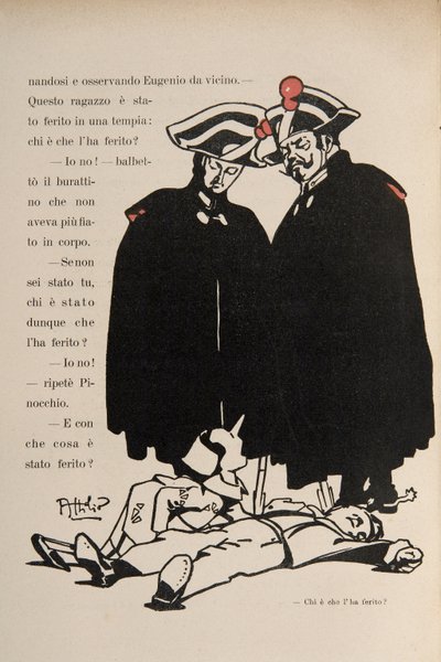 Illustration from Pinocchio by Attilio Mussino