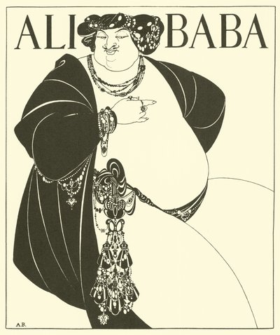 Ali Baba by Aubrey (after) Beardsley