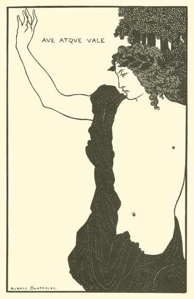 Ave atque Vale by Aubrey Beardsley