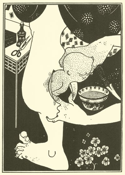 Birth of the Calf of the Leg by Aubrey Beardsley