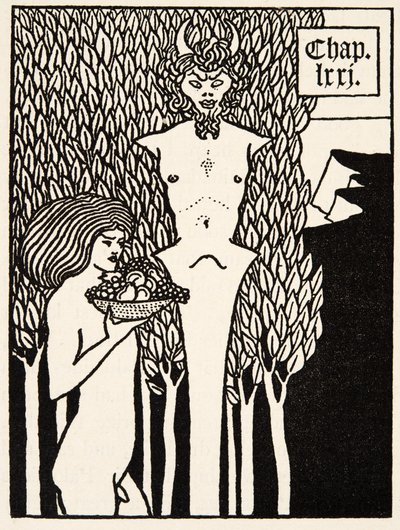 Chapter Heading by Aubrey Beardsley