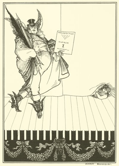 Design Prospectus of the Savoy by Aubrey Beardsley