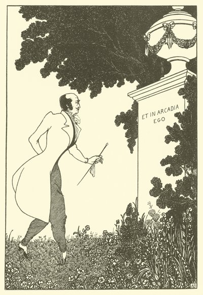 Et In Arcadia Ego by Aubrey Beardsley