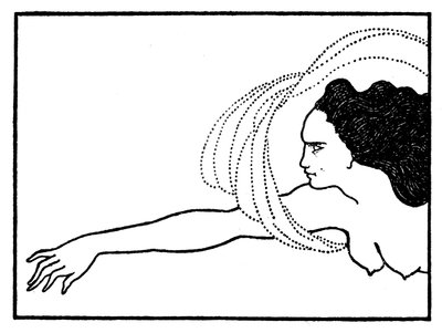 Flosshilde, Illustration for Das Rheingold, Published in 
