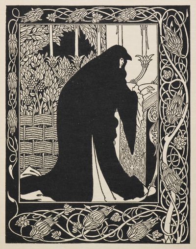 How Queen Guenever made her a nun. From 