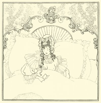 The Billet Doux by Aubrey Beardsley