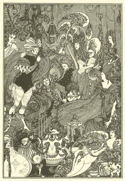 The Cave of Spleen by Aubrey Beardsley