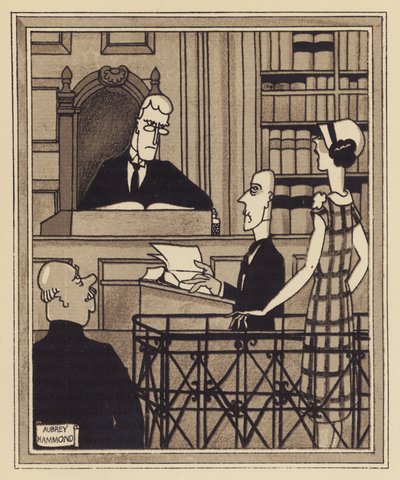 A police court by Aubrey Hammond