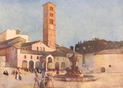 Sta Maria in Cosmedin, Rome by Aubrey Waterfield