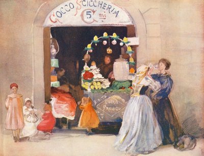 Rome: Summer Drink Shop by Aubrey Waterfield