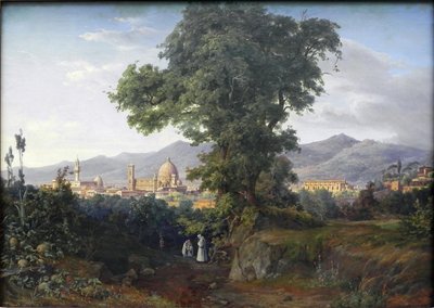 View of Florence by August Ahlborn
