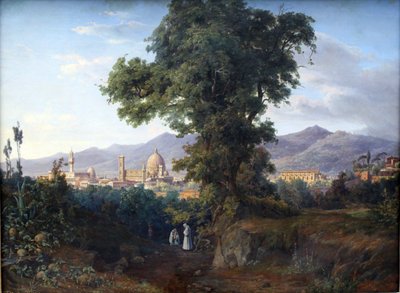 View of Florence by August Ahlborn