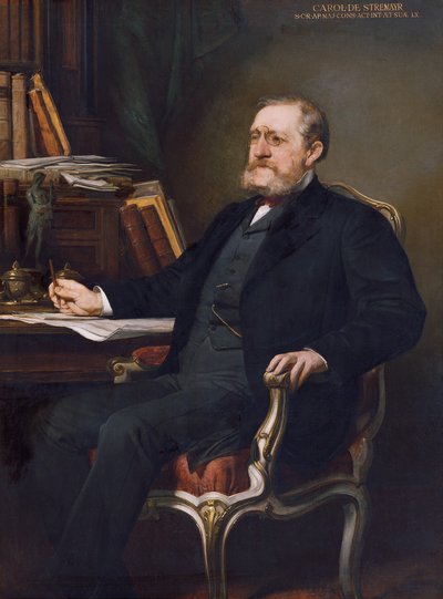 Dr. Karl von Stremayr, President of the Supreme Court by August Eisenmenger