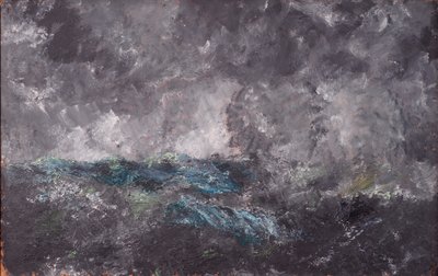 Storm in the Skerries. "The Flying Dutchman" by August Johan Strindberg