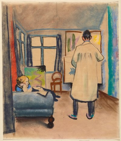 Franz and Maria Marc in August Macke