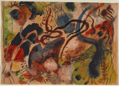 Satire on Der Blaue Reiter by August Macke