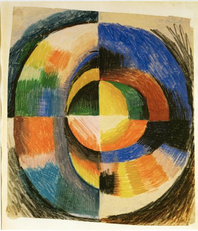 Playing Forms by August Macke