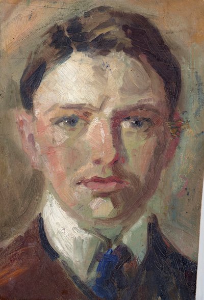 Study for a Self-Portrait by August Macke