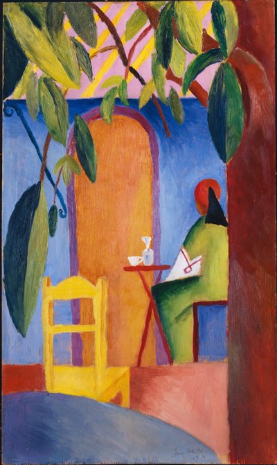 Turkish Cafe by August Macke