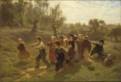 The Game by August Malmström