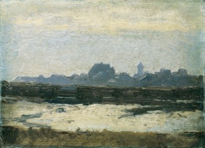 View of a City by August von Pettenkofen