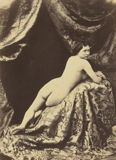 Nude Study, c. 1855 by Auguste Belloc