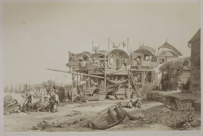 Housing for the Poor in the Inner Port of Macao, plate 13 from 