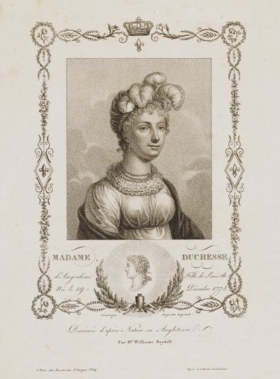 Madame Duchess by Auguste Claude Simon Legrand