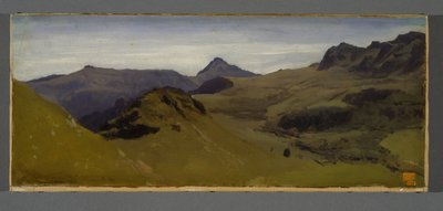 Landscape in Auvergne, c.1850 by Auguste Francois Bonheur