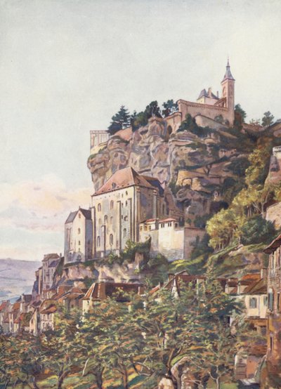France: Le Sanctuaire De Rocamadour by Auguste Gerardin