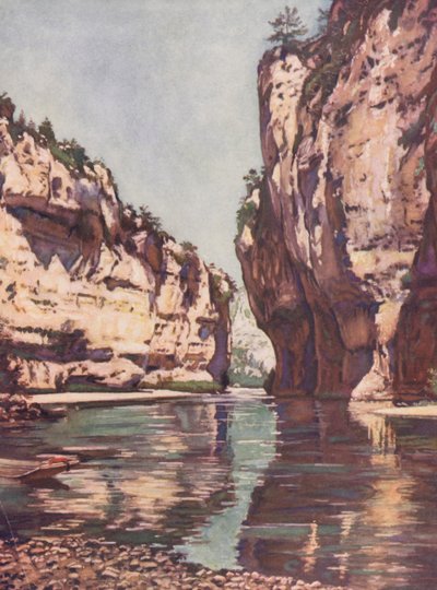 France: Les Gorges Du Tarn by Auguste Gerardin