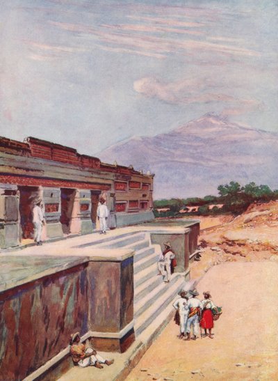 The Ruins of Mitla, Mexico by Auguste Gerardin