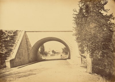 Viaduct on the Road from Lyon to Montbrison at Montbrison by Auguste Hippolyte Collard