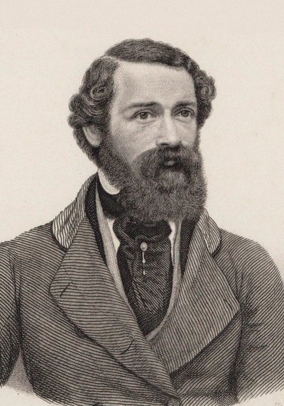 Portrait of the Composer Joseph Netzer by Auguste Hüssener