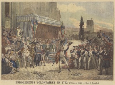 Volunteers Enlisting in 1792 by Auguste Jean Baptiste Vinchon