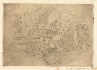 Departure for Greenwich by Auguste Lepere
